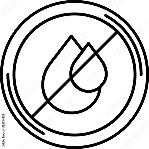 No liquid Icon