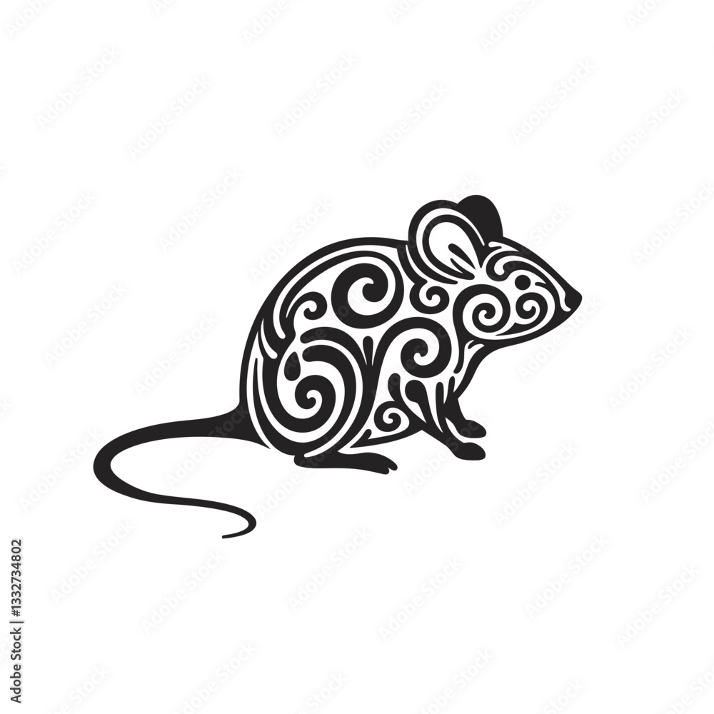 Obraz premium silhouette of a turtle