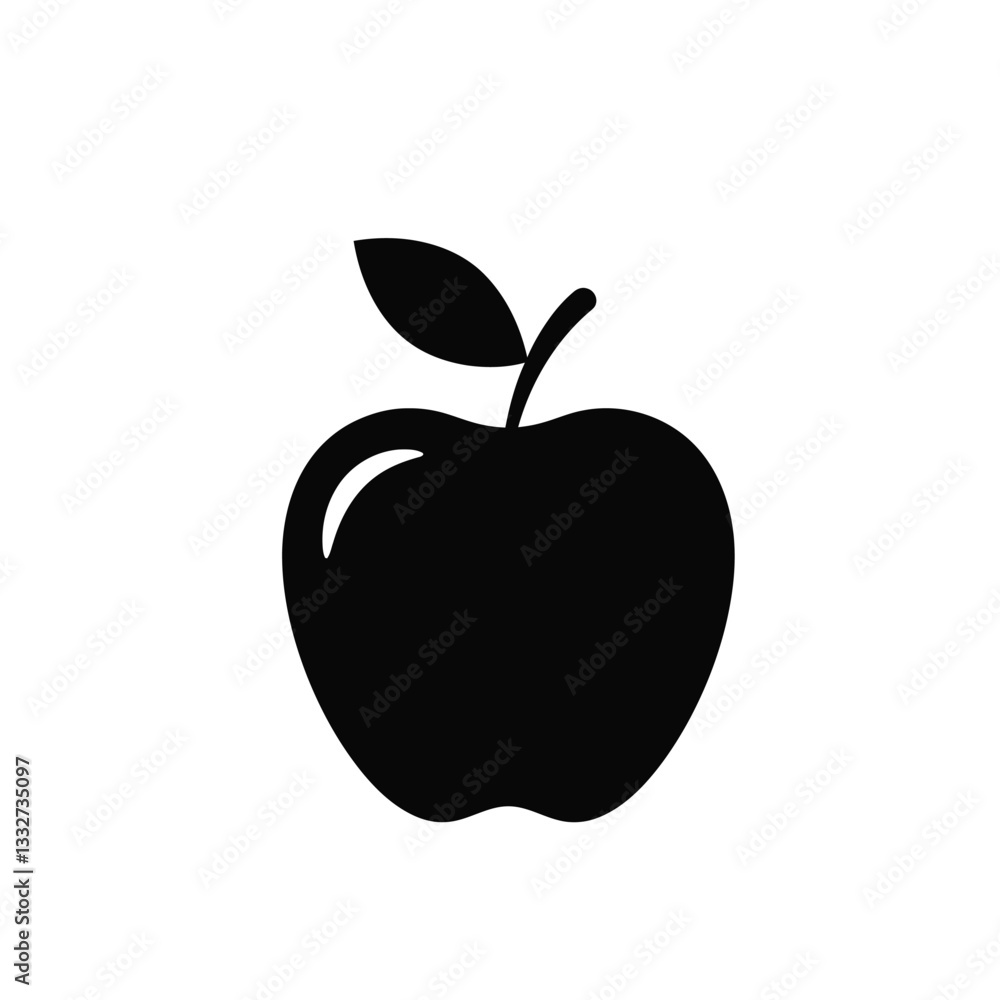 red apple on black background red apple on black background