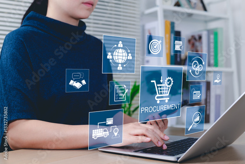 фотографія Procurement management concept