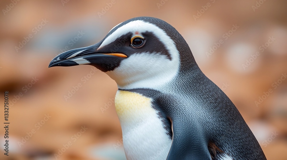Naklejka premium close up of a penguin