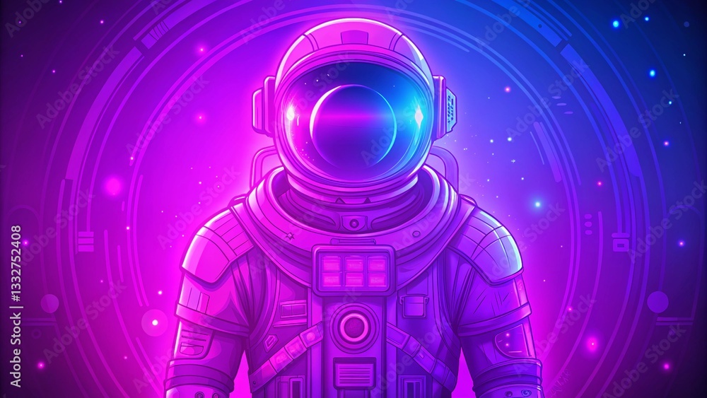 Futuristic Space Exploration Suit The Cosmic Armor