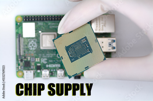 Tableau sur toile chip supply