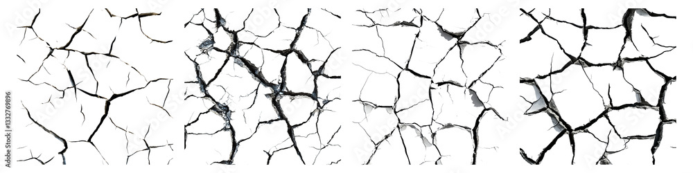 Abstract Patterns of Branches and Twigs Against a Dark Background, Isolated on Transparent Background Abstract Patterns of Branches and Twigs Against a Dark Background, Isolated on Transparent Background