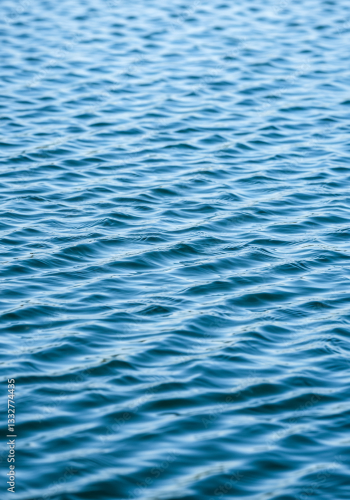 穏やかな朝の始まり、水面のさざめき 穏やかな朝の始まり、水面のさざめき