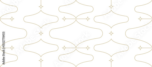 Geometric pattern in authentic arabian style. Vector illustration