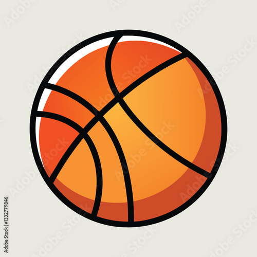 Basketball clip art design