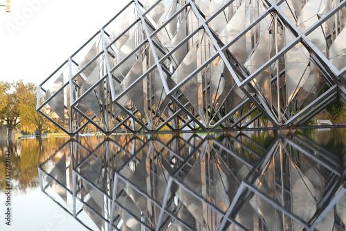 reflections in monument