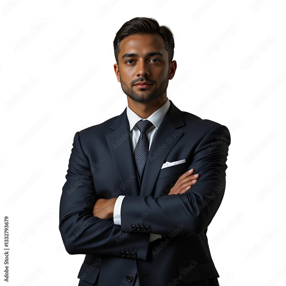 Indian businessman with arms crossed, Indian corporate employee executive in suit with arms crossed, Indian Asian entrepreneur with arms crossed in formal suit Indian businessman with arms crossed, Indian corporate employee executive in suit with arms crossed, Indian Asian entrepreneur with arms crossed in formal suit
