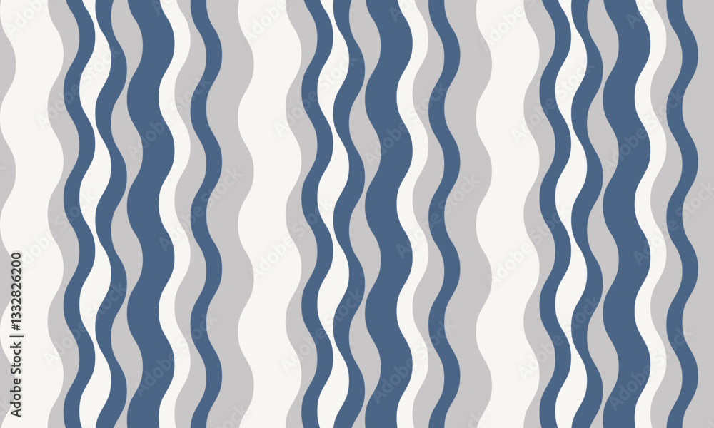 Abstract wavy stripes in calming blue and gray hues. Perfect for website backgrounds, textile designs, or modern interior décor. This seamless pattern evokes a sense of fluidity and tranquility. Abstract wavy stripes in calming blue and gray hues. Perfect for website backgrounds, textile designs, or modern interior décor. This seamless pattern evokes a sense of fluidity and tranquility.
