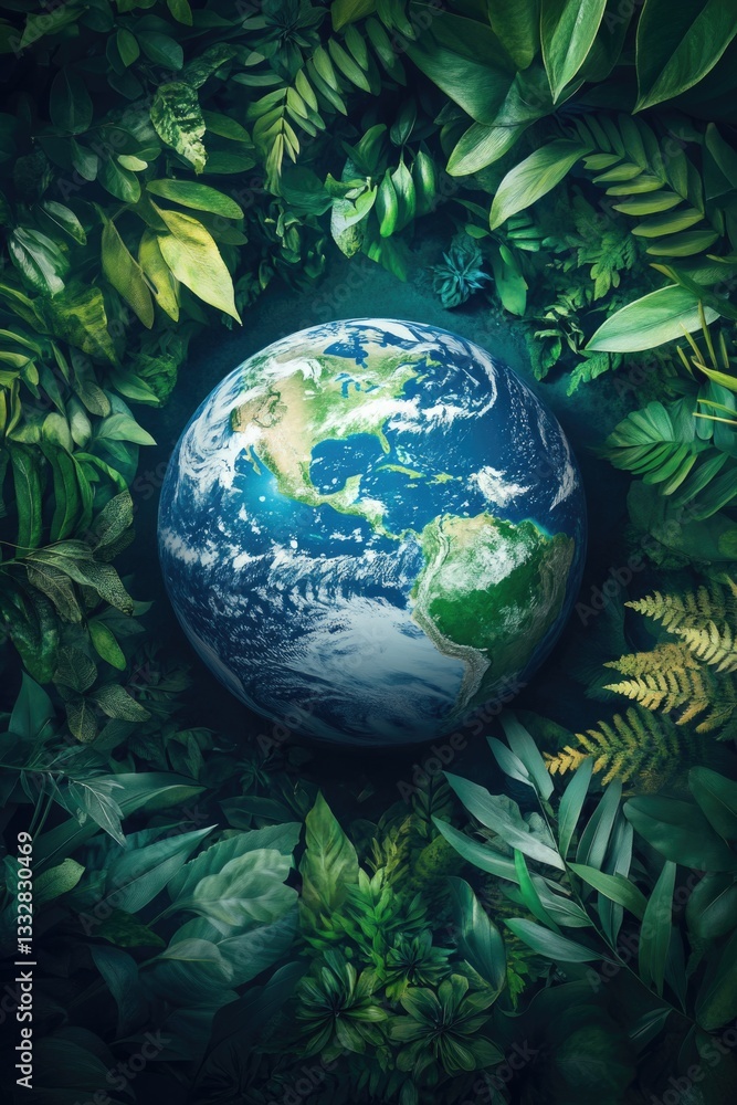 Planet Earth in Foliage Planet Earth in Foliage