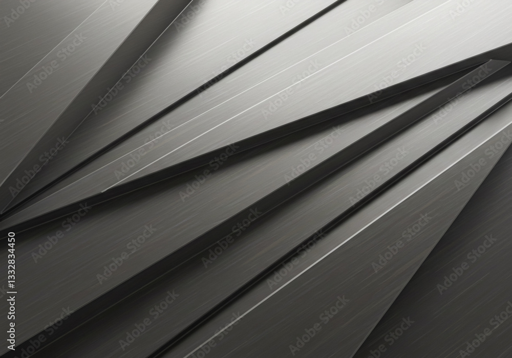 Obraz premium 洗練された輝き、エレガントな金属の背景素材