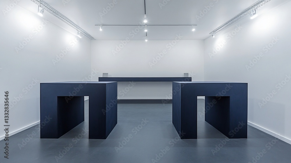 Obraz premium Modern Interior Design Reception Area