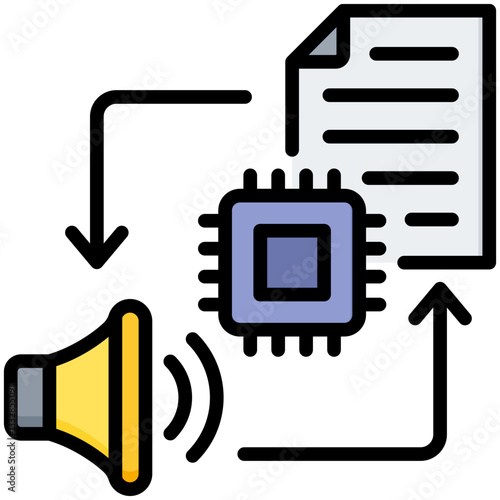 Speech Synthesis Icon