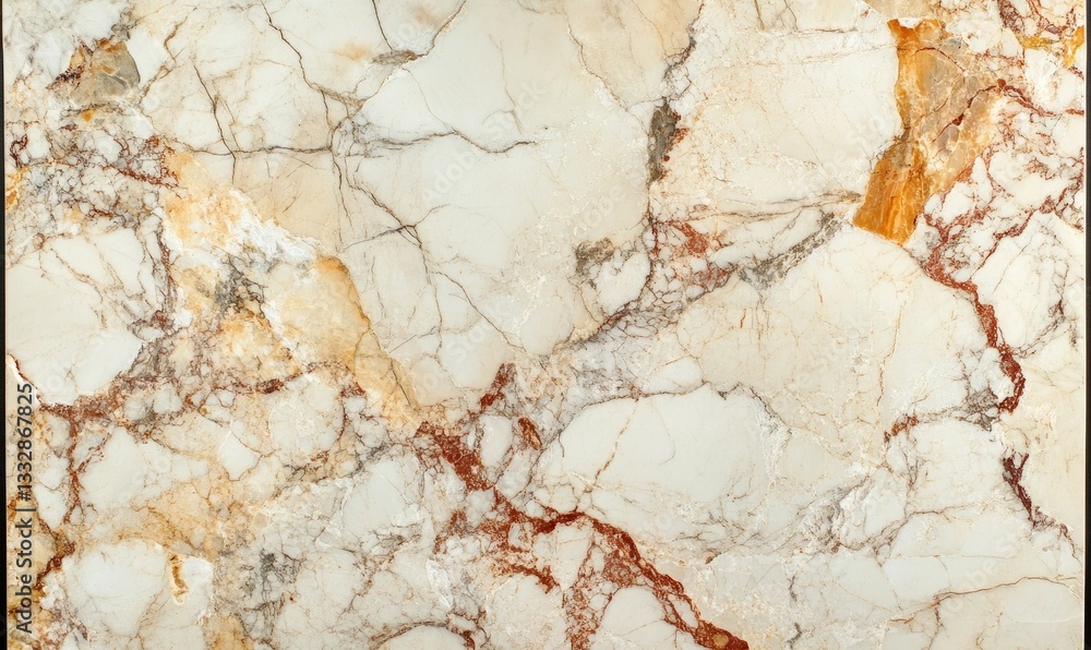 Naklejka premium Polished white marble, cream marble, white onyx marble background texture