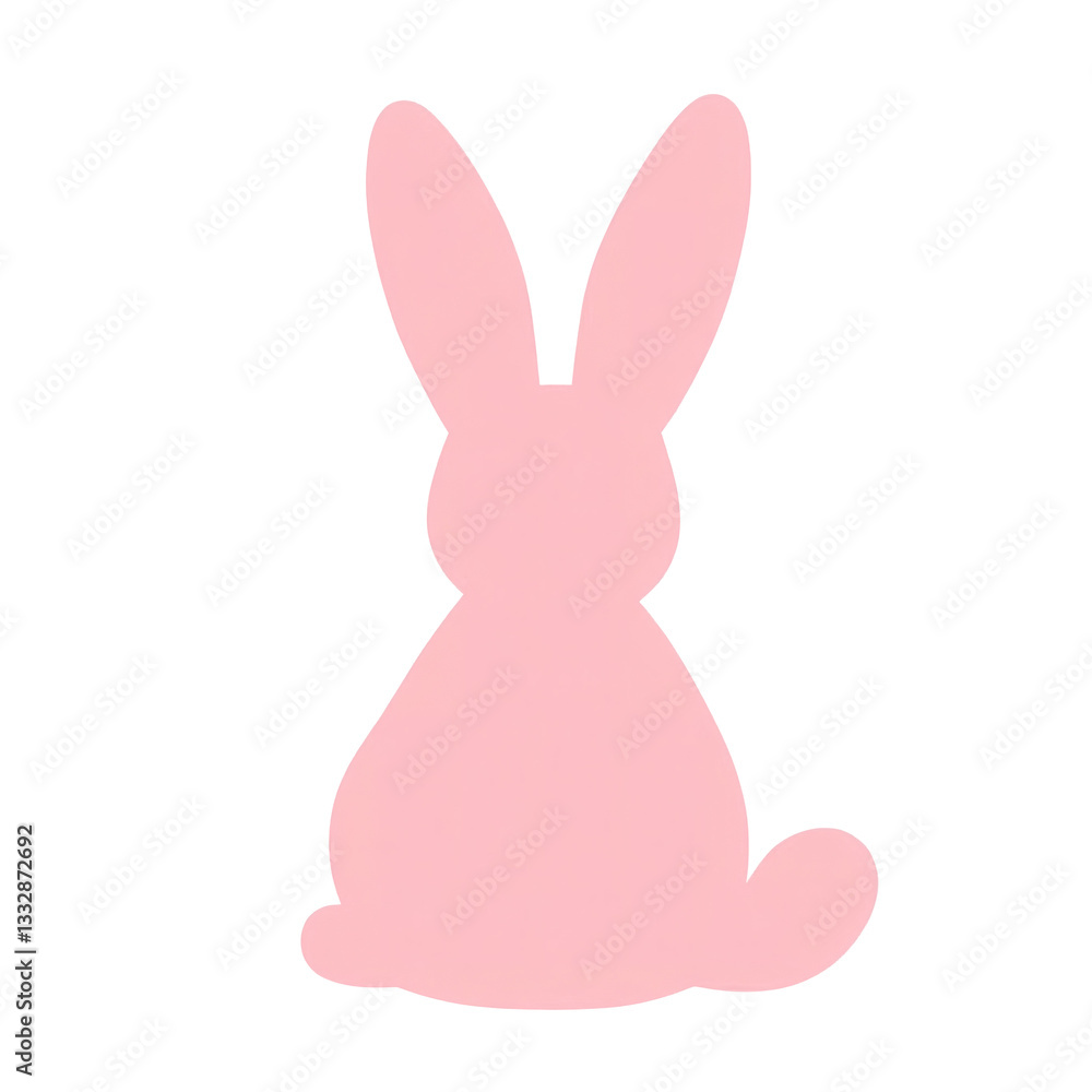 pink bunny rabbit illustration pink bunny rabbit illustration