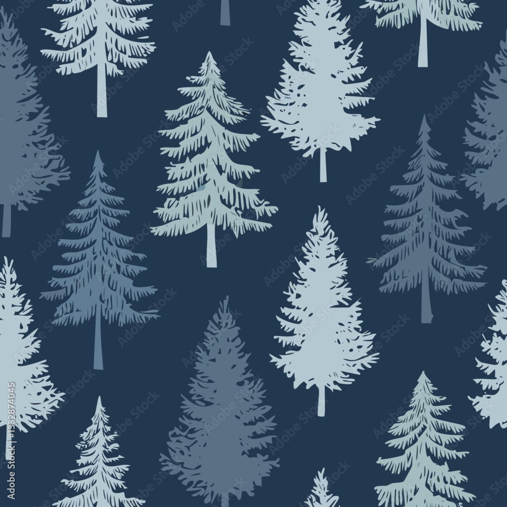 Nature-Inspired Pine Trees Design Nature-Inspired Pine Trees Design