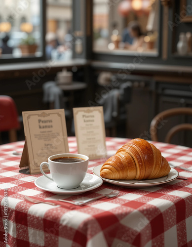 Parisian Charm – Stunning Bistro Illustrations for French Lifestyle & Gastronomy