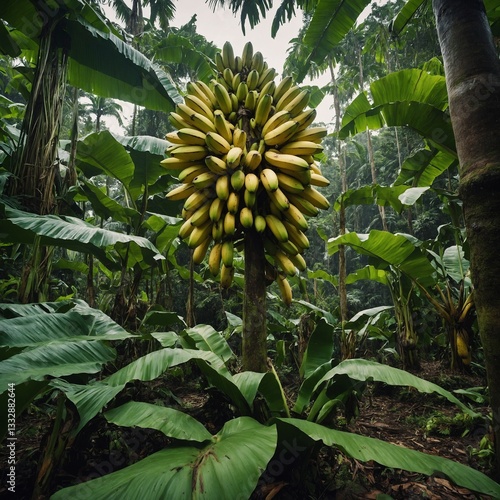 banana tree in thailand