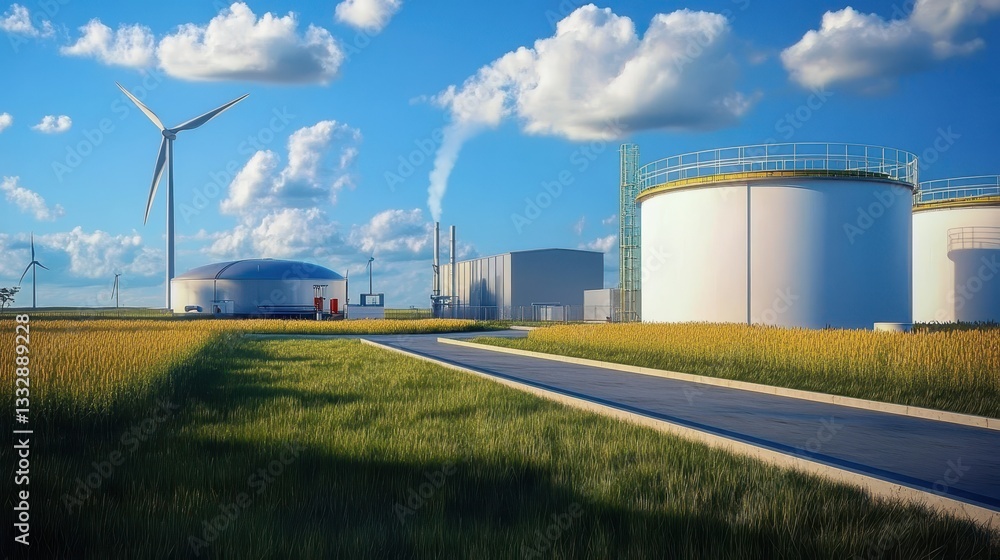 Innovative gas tanks support renewable energy from solar and wind sources. Innovative gas tanks support renewable energy from solar and wind sources.