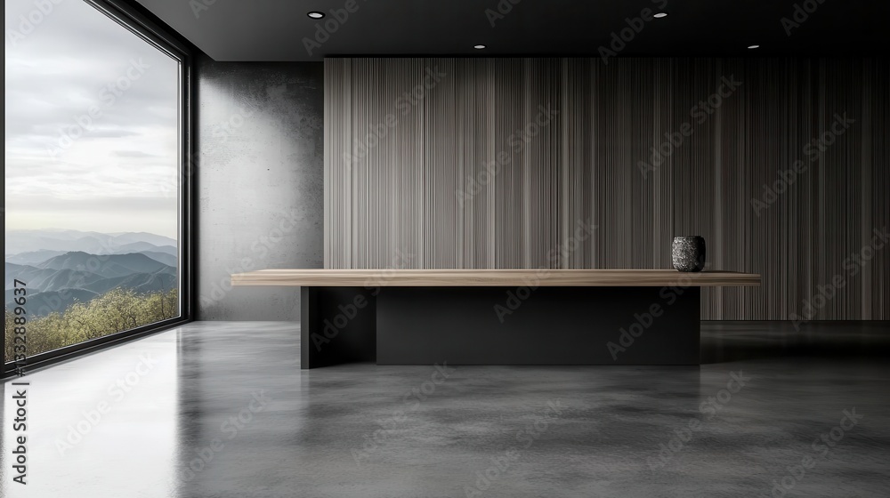 Open office layout with an emphasis on natural light.