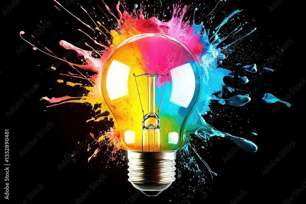 Creative concept generation through innovative idea brainstorming.