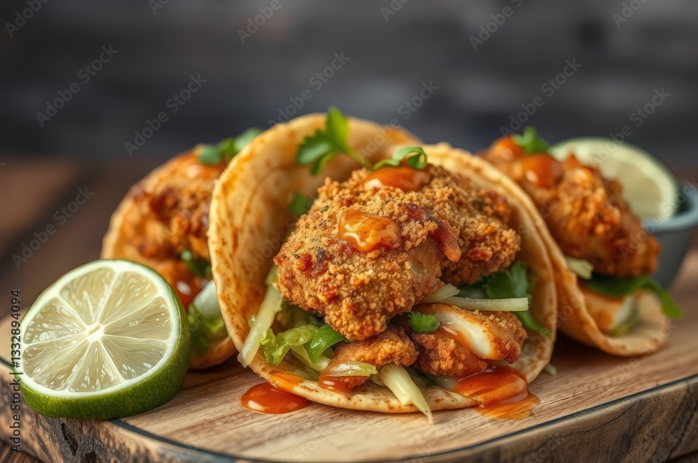 Crispy Fried Fish Tacos Crispy Fried Fish Tacos