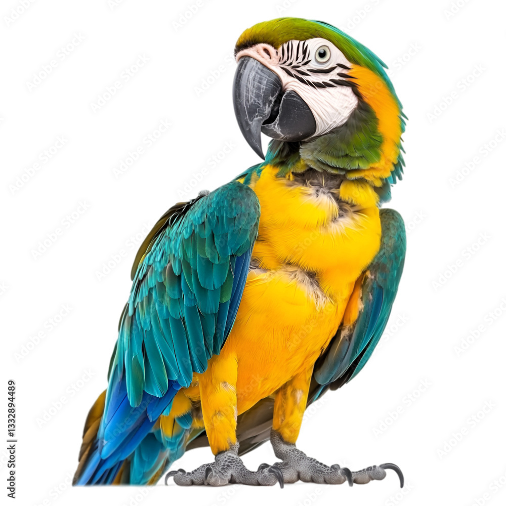 Fototapeta premium Blue-and-gold Macaw Parrot Image