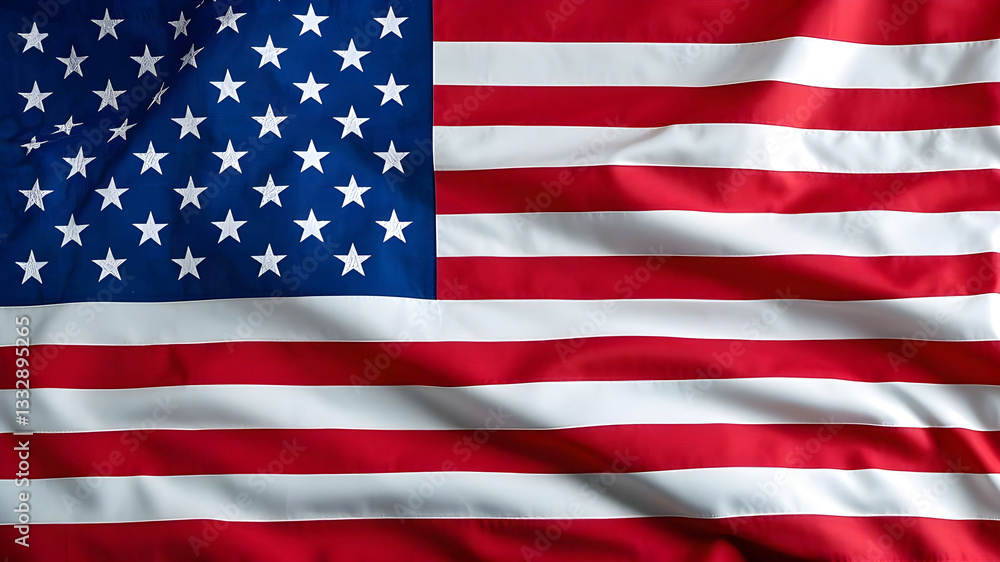 Fototapeta premium American flag an happy Independence Day and 4th July unite states.