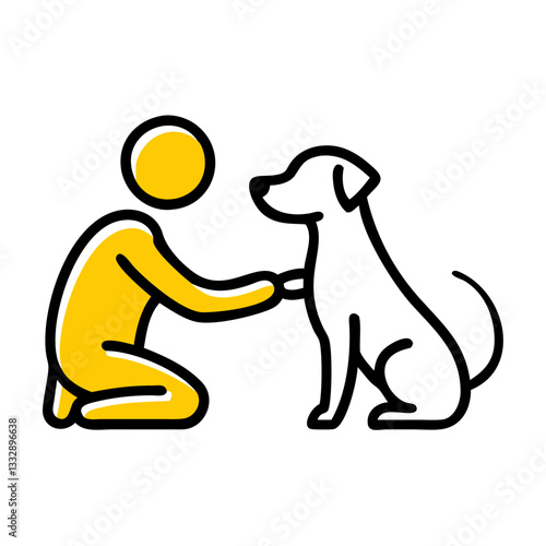 Volunteering at an animal shelter