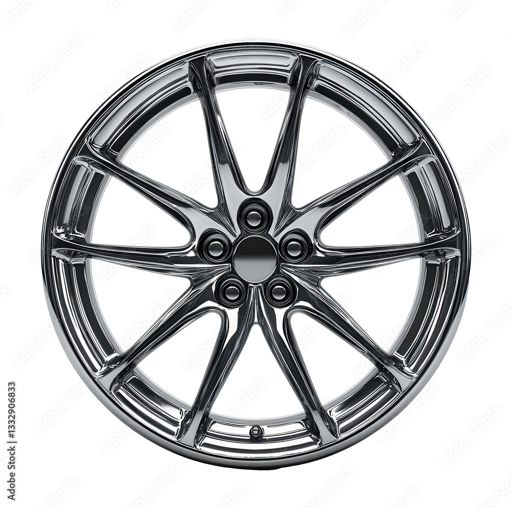 Chrome Wheel Design. Shiny Metal Rim. Car Part Detail. Modern Style. Auto Component. Transparent PNG. Isolated. Chrome Wheel Design. Shiny Metal Rim. Car Part Detail. Modern Style. Auto Component. Transparent PNG. Isolated.