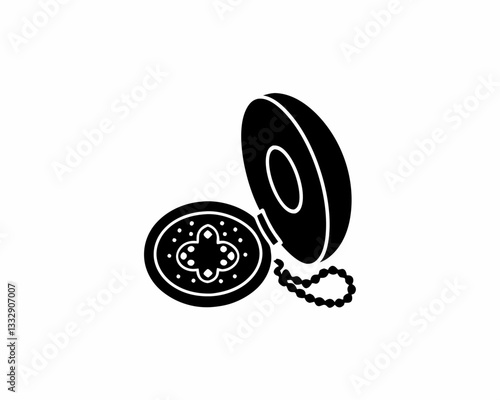 creative details Locket Icon vector illustration 