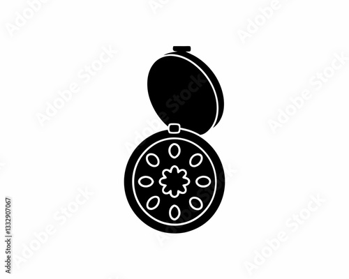 creative details Locket Icon vector illustration 