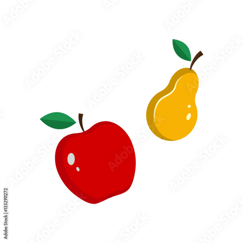apple and pear
