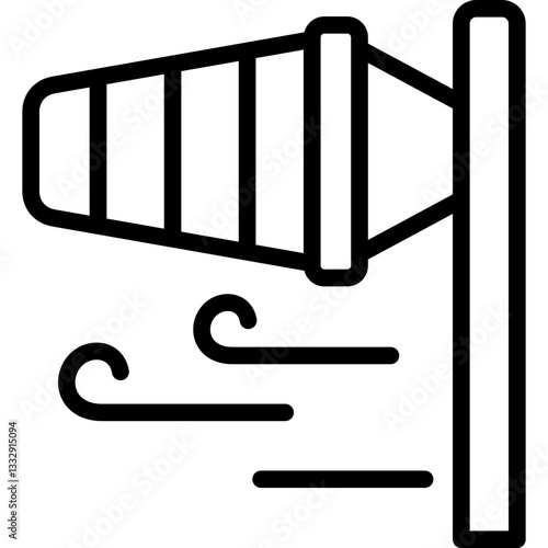 wind sock icon