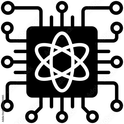 Quantum Computing Icon