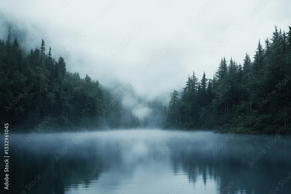 fog on the lake fog on the lake