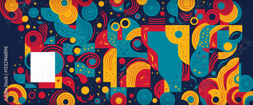 dynamic abstract geometric ...