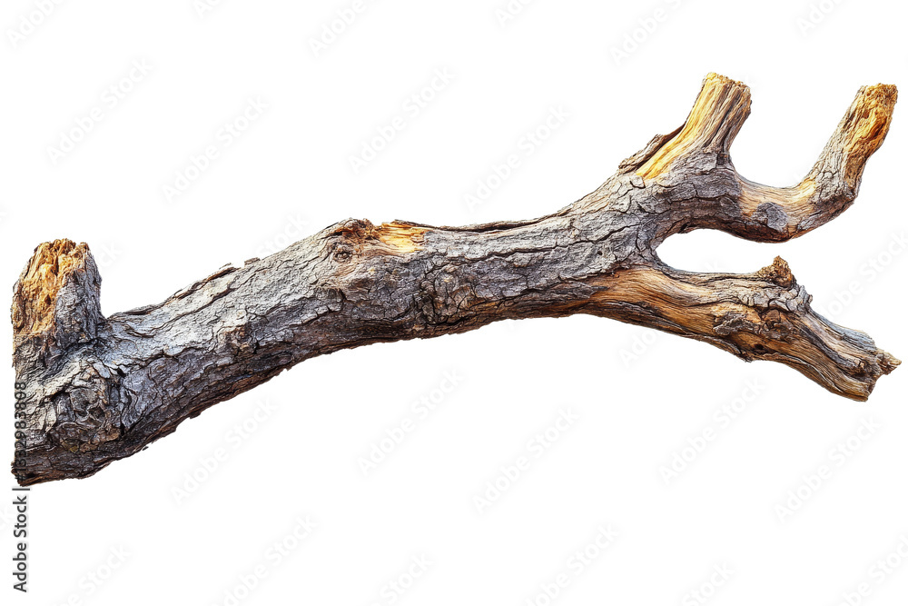 Aged tree limb, natural wood texture and grain, cut out transparent Aged tree limb, natural wood texture and grain, cut out transparent