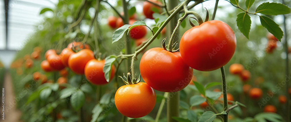 tomatoes in the garden tomatoes in the garden