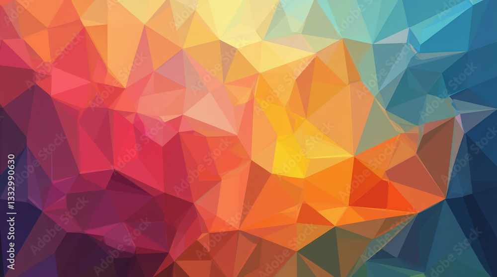 Abstract Geometric Design with Vibrant Colors and Dynamic Shapes
Abstract Geometric Design with Vibrant Colors and Dynamic Shapes