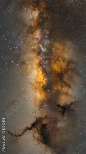 Galactic Core for Night Sky, Astrophotography.
