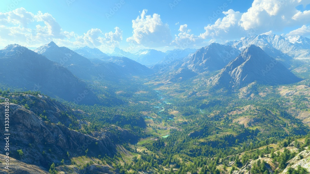 Breathtaking mountain range national park landscape photography daytime aerial view nature's beauty Breathtaking mountain range national park landscape photography daytime aerial view nature's beauty