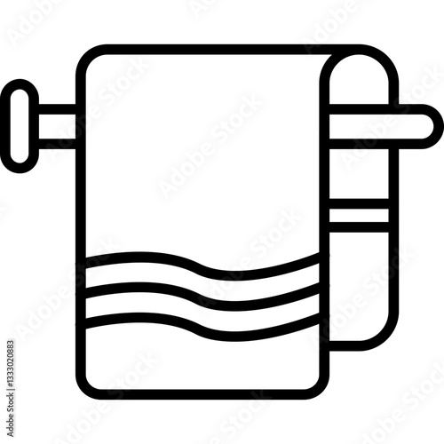 Towel Rack Icon