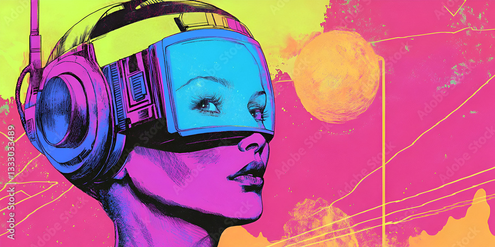 custom made wallpaper toronto digitalPop Culture Retro Art Blending Vintage and Modern Creative Styles