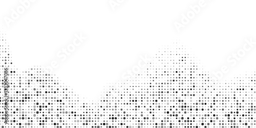 Halftone Noise Stipple pointillism background. Grain gradient texture background with dots. Dotwork gradient halftone pattern. Sand, grain, grunge stipple effect. Abstract texture, engraved overlay