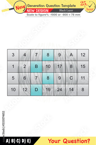 mathematics, mathematical concepts, High school, middle school, exam question template, numerical lessons, verbal lessons, Next generation problems, for teachers, editable, eps