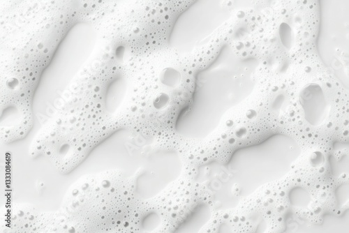 Wallpaper Mural Close-up of white foam bubbles on solid surface. Artificial Intelligence Torontodigital.ca