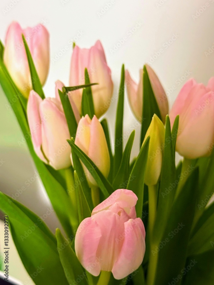 Fototapeta premium bouquet of tulips