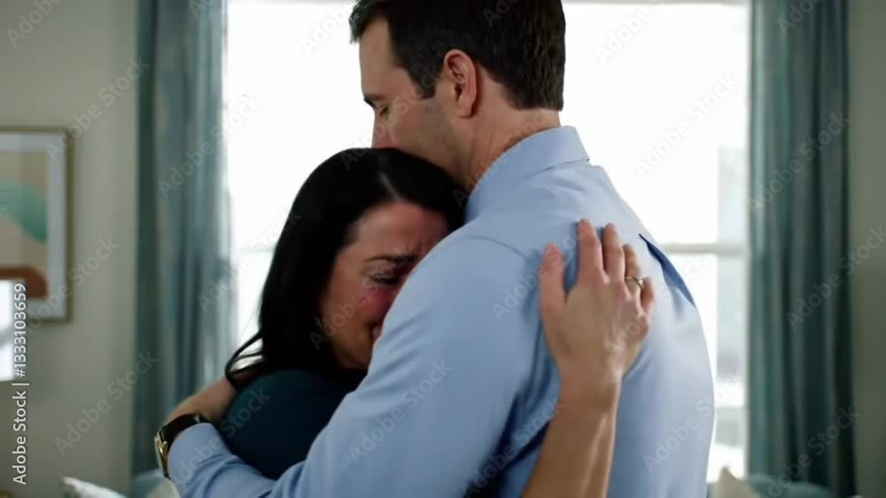 young couple in room, young couple hugging, man hug her depressed wife, young man hug her depressed wife, sad couple, ai generated young couple in room, young couple hugging, man hug her depressed wife, young man hug her depressed wife, sad couple, ai generated